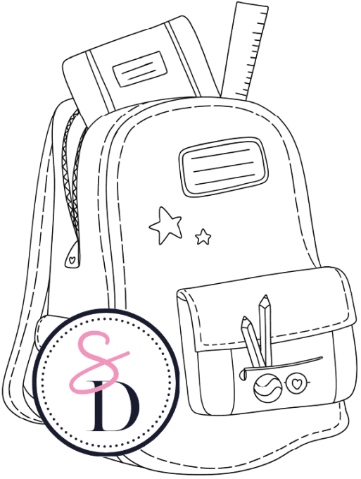 Tampon caoutchouc – CARTABLE DE RENTRÉE – Au pays des artistes