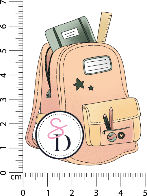 Tampon caoutchouc – CARTABLE DE RENTRÉE – Au pays des artistes