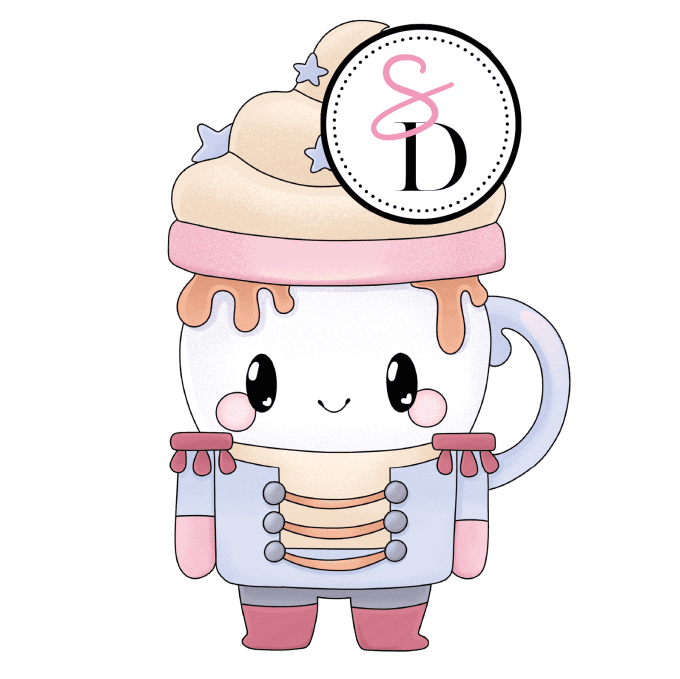 Tampon caoutchouc – Casse-Noisette Gourmand – Douceurs d’hiver