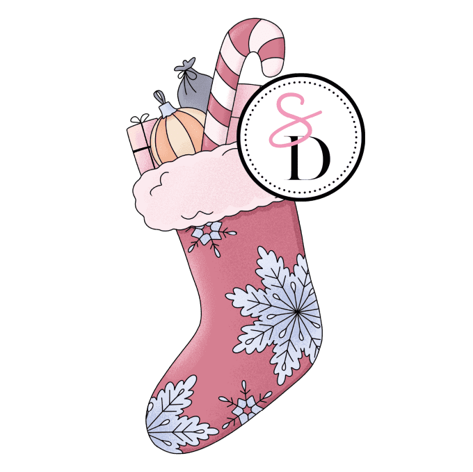 Tampon caoutchouc – Chaussette Gourmande – Douceurs d’hiver 