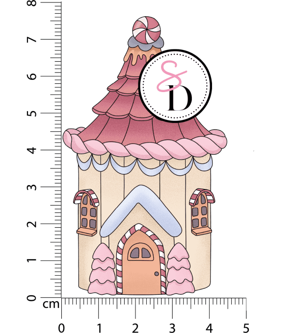 Tampon caoutchouc – Maison Gourmande – Douceurs d’hiver