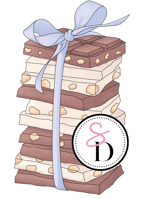 Tampon caoutchouc – Pile de douceurs – Douceurs d’hiver