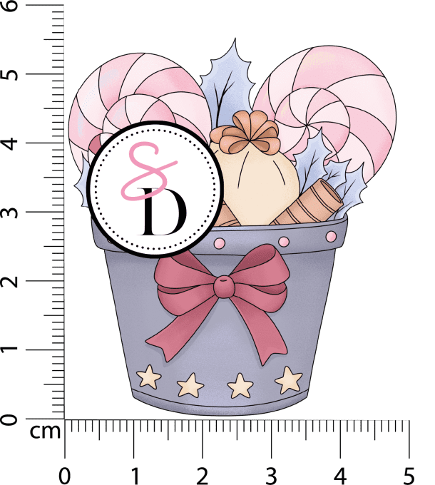 Tampon caoutchouc – Seau de Douceurs – Douceurs d’hiver 