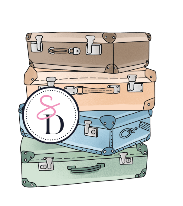 Tampon caoutchouc - FAIS TES VALISES - Carnet de Bord