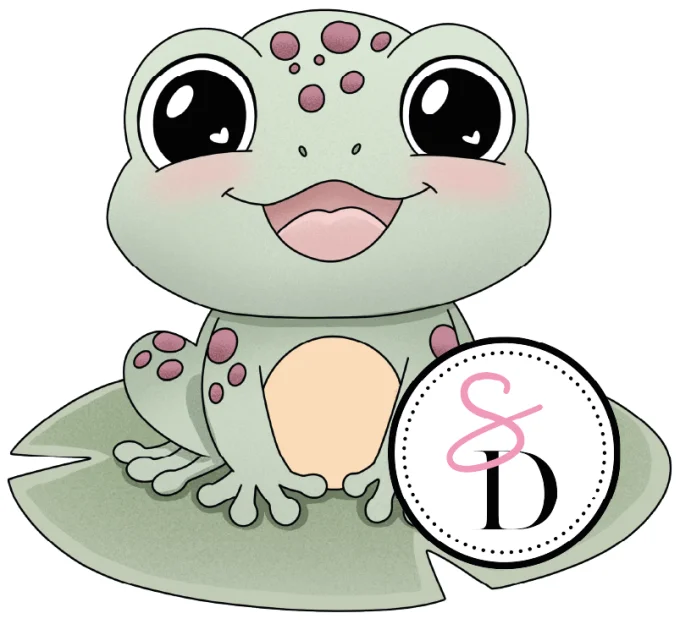 Tampon Caoutchouc – Jolie grenouille – Au cœur de la forêt