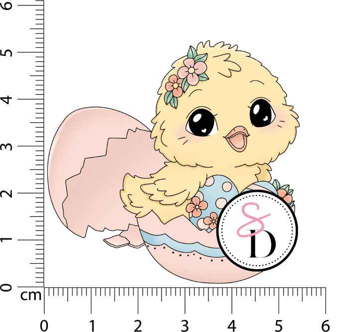 Tampon caoutchouc - Petit nid de Pâques - Les trésors de Pâques | Nouvelle récolte 