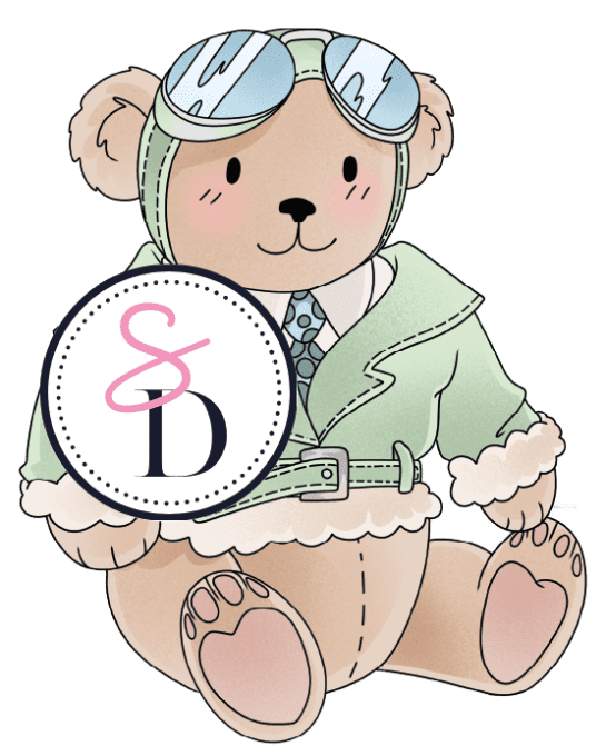 Tampon caoutchouc - PELUCHE BAROUDEUSE - Carnet de Bord