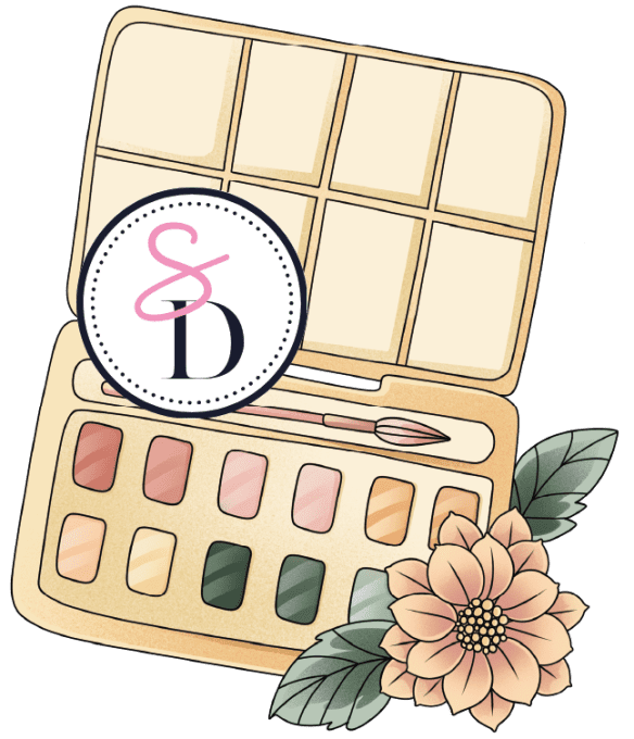 Tampon caoutchouc – PALETTE D'AQUARELLE – Au pays des artistes