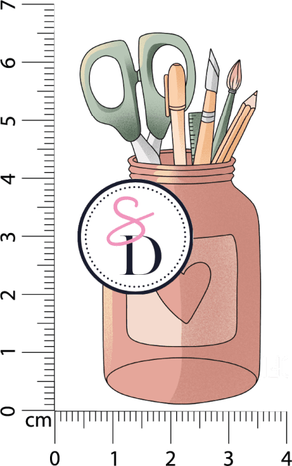 Tampon caoutchouc – POT D'ARTISTE – Au pays des artistes