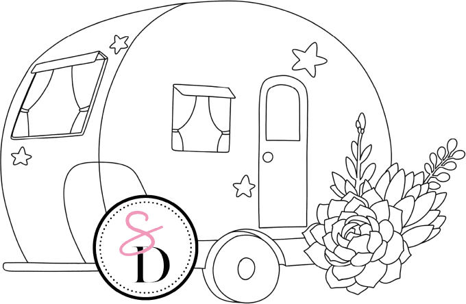Tampon caoutchouc - Caravane bohémienne - Rêverie Bohémienne