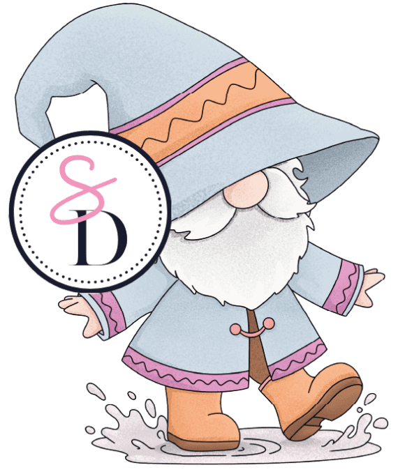 Tampon caoutchouc – GNOME D'HALLOWEEN – Doux Frissons