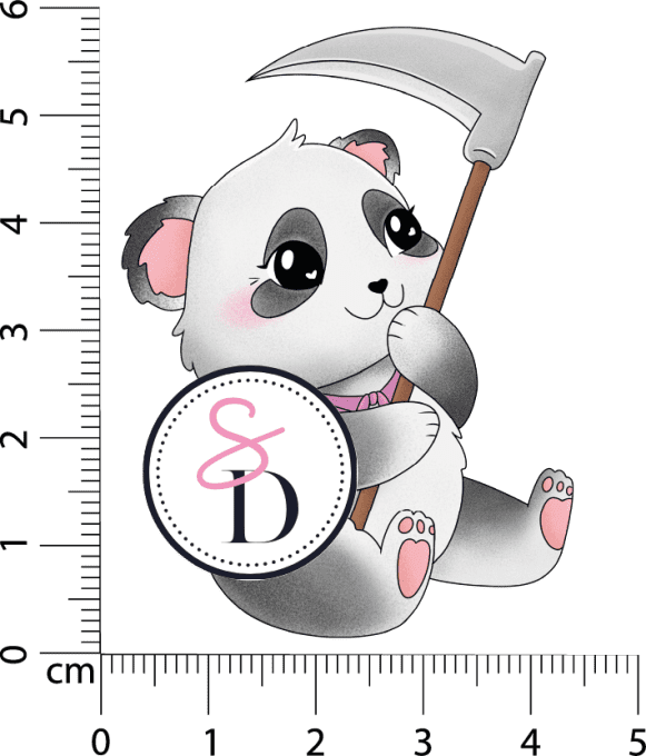 Tampon caoutchouc – PANDA FAUCHEUR – Doux Frissons