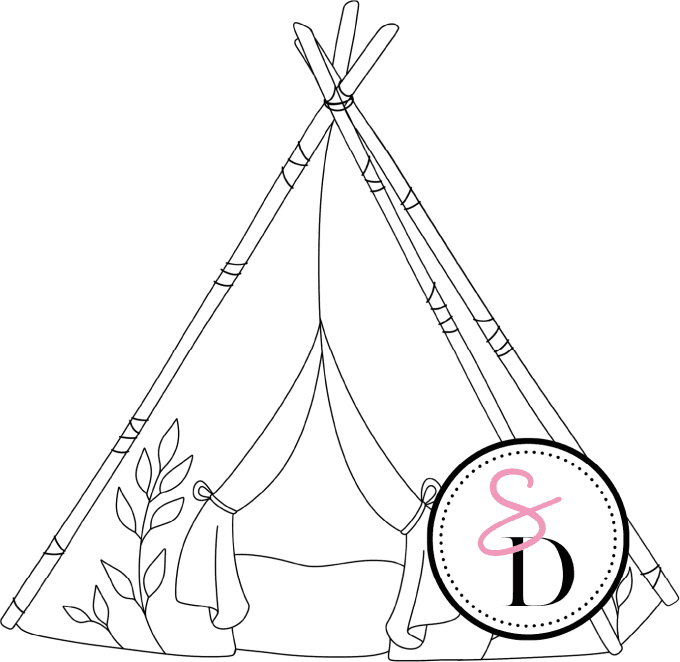 Tampon caoutchouc - Tipi - Rêverie Bohémienne