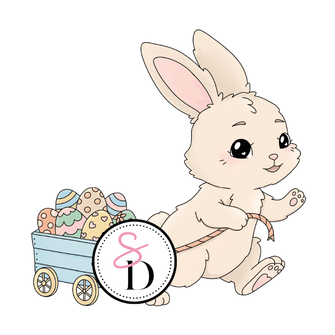 Tampon caoutchouc - La tournée de Pâques - Les trésors de Pâques | Nouvelle récolte