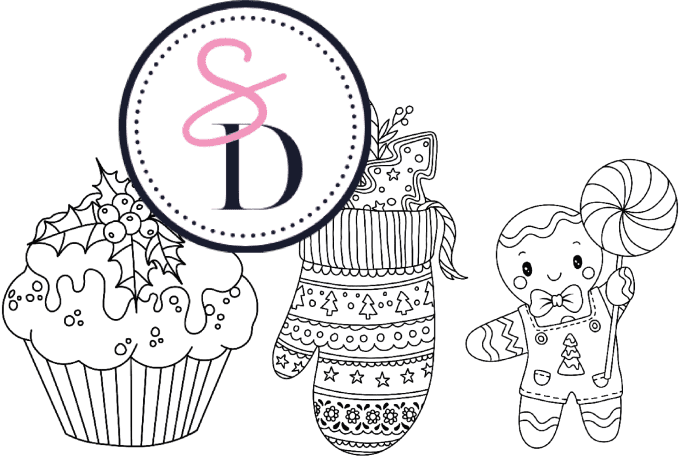 Tampons caoutchouc - Trio de gourmandises