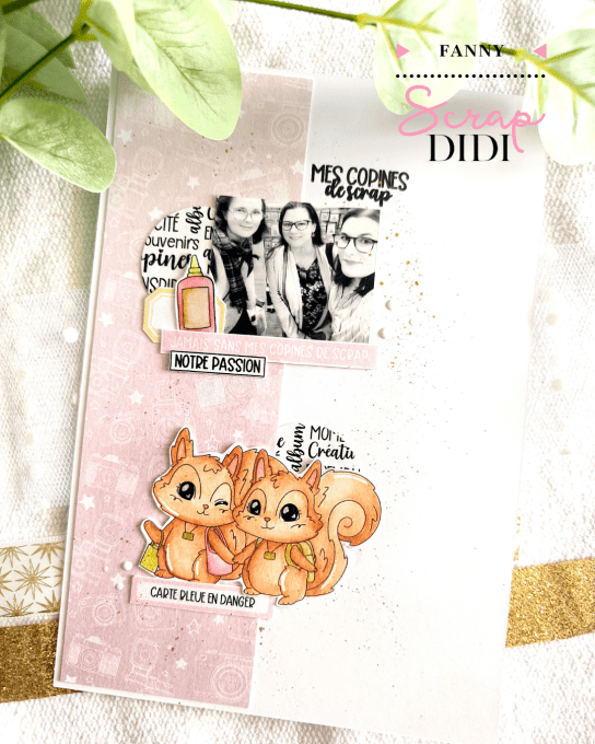 Coffret Entre Copines | Scrapbooking Amitié & Souvenirs
