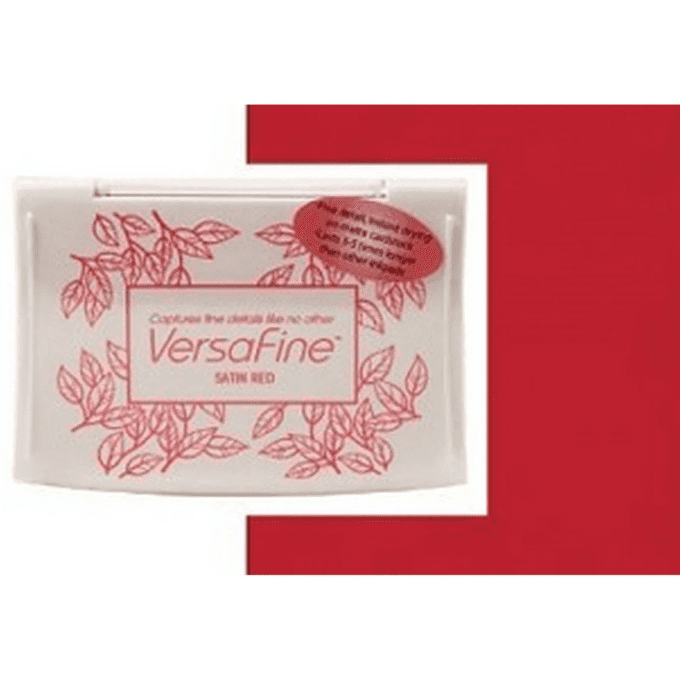 Encre Versafine Satin Red