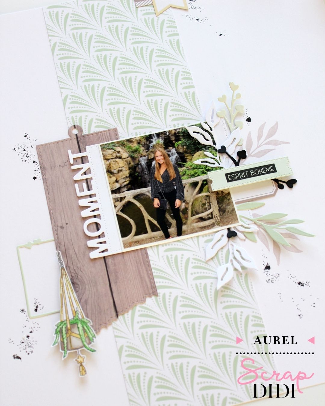 Trio de marque-pages floraux scrapbooking avec die Ticket et collection Carnet de bord Trio de marque-pages floraux scrapbooking avec die Ticket et collection Carnet de bord