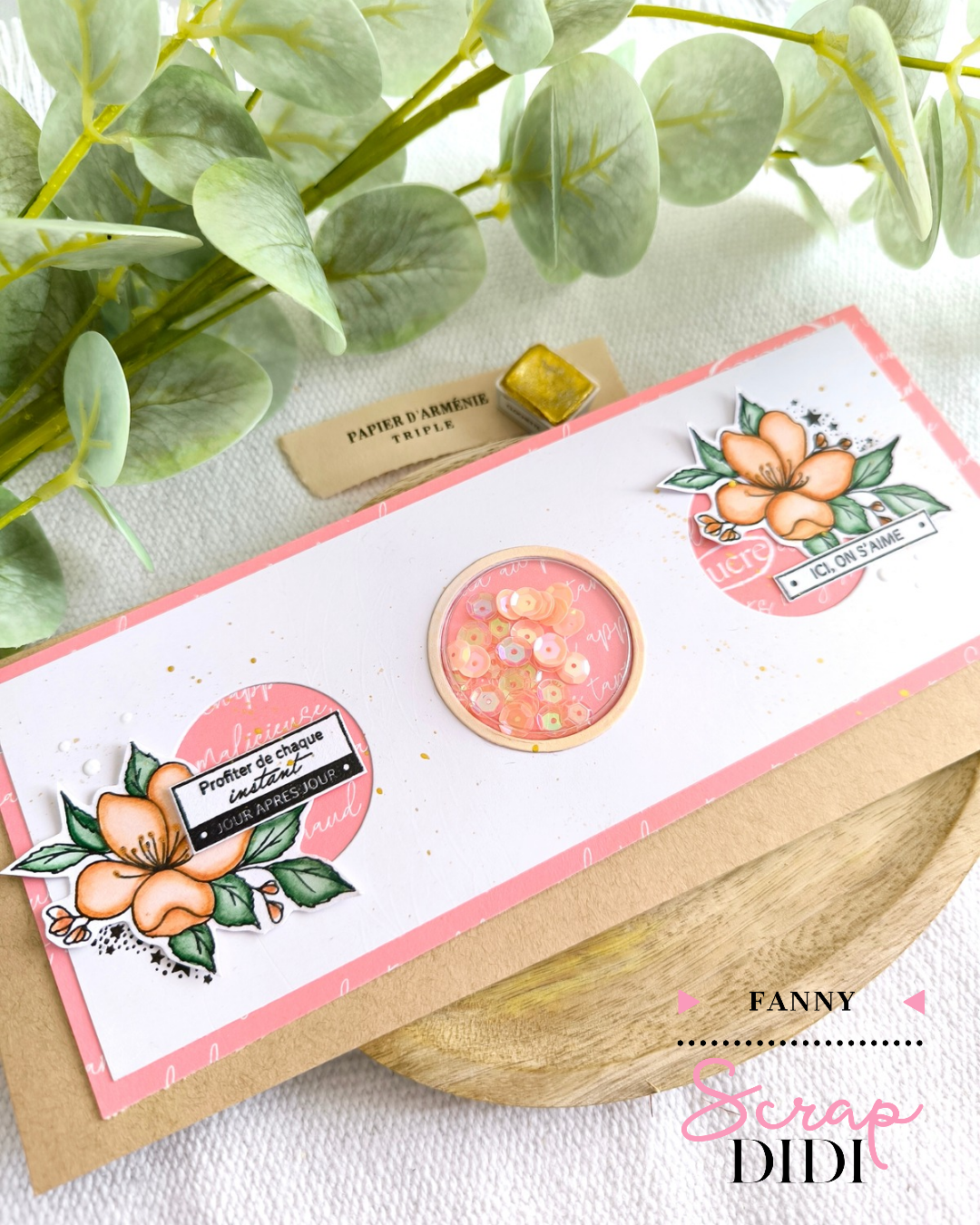 moodboard créatif de scrapbooking